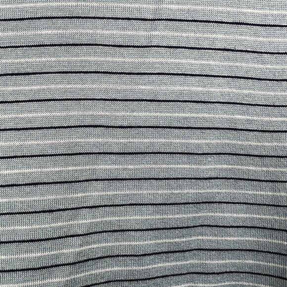 Bobby Jones Players Blue Striped Polo Shirt Size M Medium Short Sleeve - Picture 12 of 12